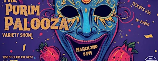Jewish Comedy Festival Presents: Purim Pallooza Comedy Variety Show! at The Boardroom Comedy Club Toronto