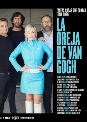 la Oreja de Van Gogh at Pabellón Príncipe Felipe