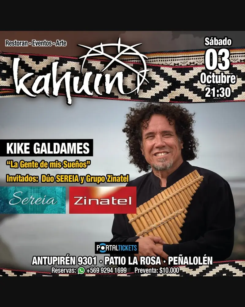 Kahuin in Santiago, RMS