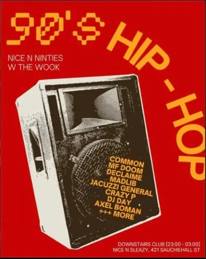 CLUB – THE WOOK HIP-HOP en Nice N Sleazy