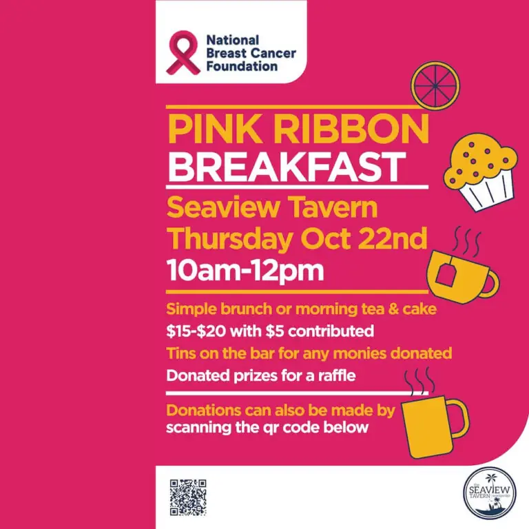 Pink Ribbon Breakfast at Seaview Tavern