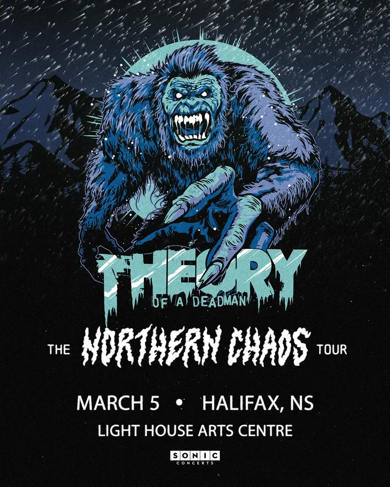 Theory of a Deadman in Halifax — Light House Arts Centre à Light House Arts Centre