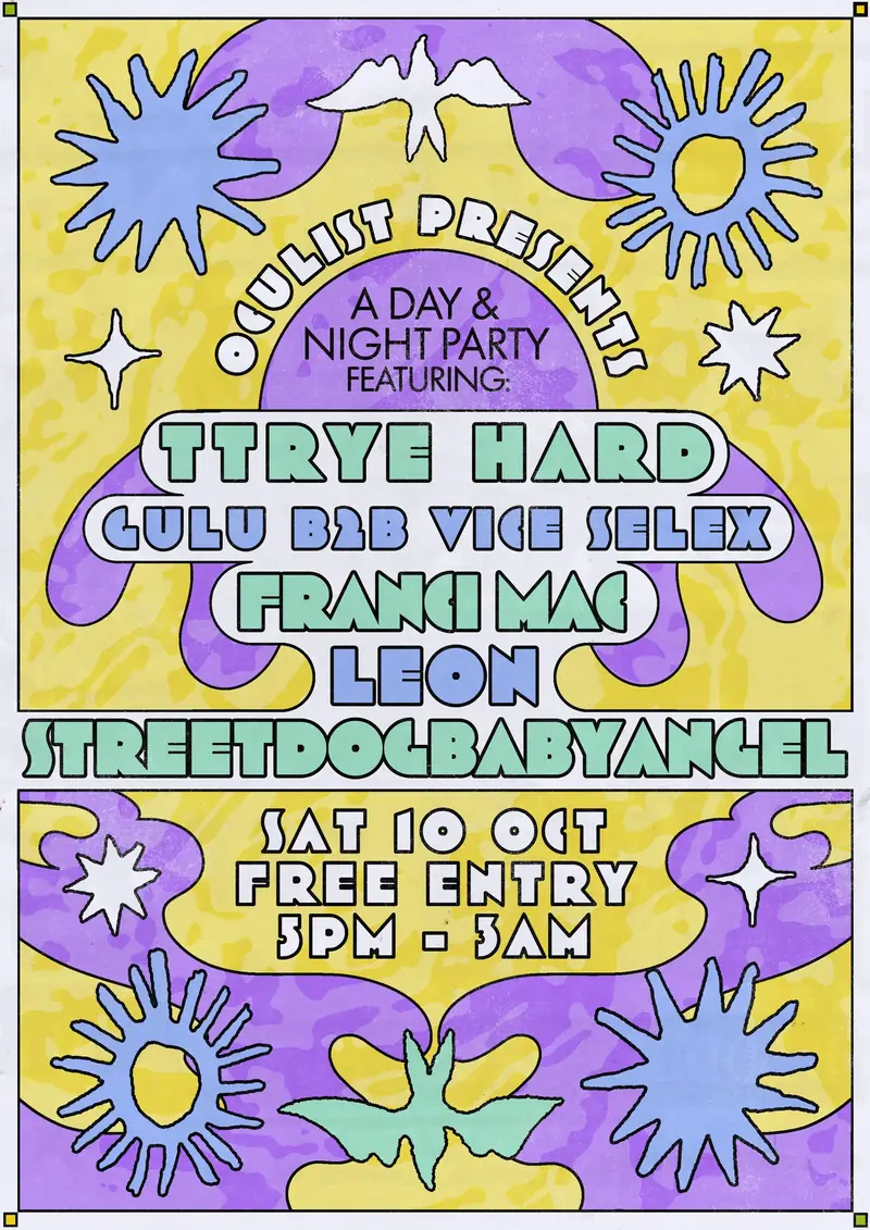 Oculist Presents... DAY INTO NIGHT PARTY à Oculist