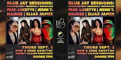 Blue Jay Sessions: September Showcase à Bow & Bend Rooftop