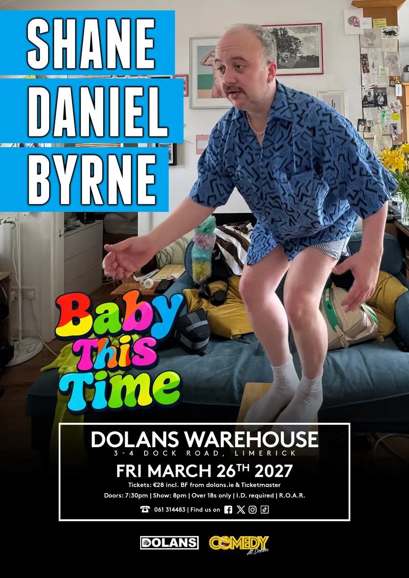 Shane Daniel Byrne (comedy) en Dolan's