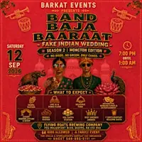 BAND BAJA BARAAT - INDIAN FAKE WEDDING SEASON 2 - MONCTON à Flying Boats Brewing Company