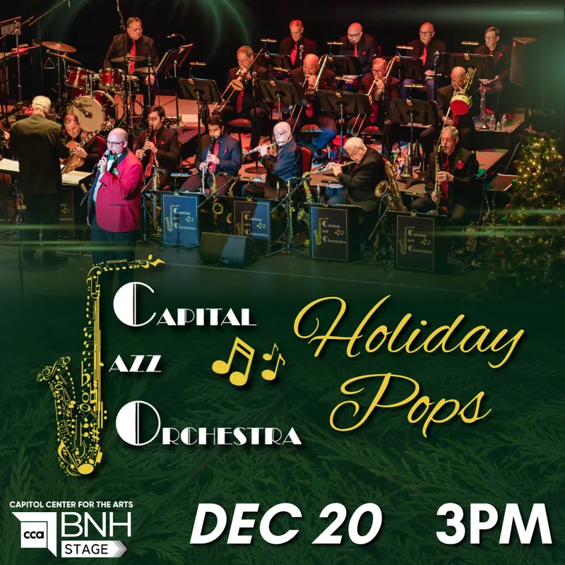 Capital Jazz Orchestra: Holiday Pops à Bank of NH Stage