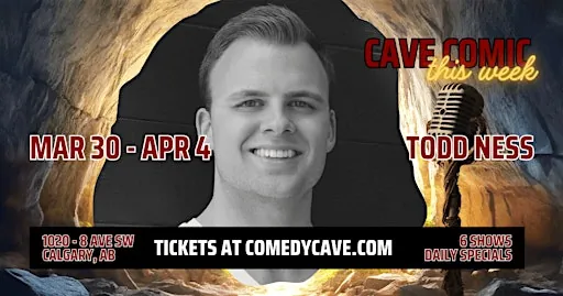 Exclusively at Comedy Cave at The Comedy Cave