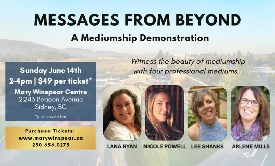 Messages from Beyond – A Mediumship Demonstration à Mary Winspear Centre