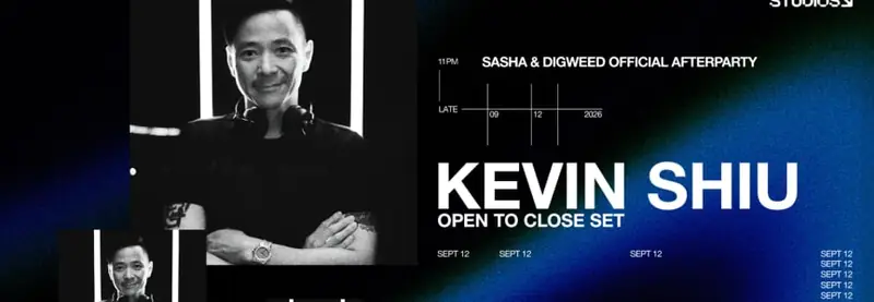Kevin Shiu (Open To Close) [Sasha & John Digweed Afterparty] à Villages Studios