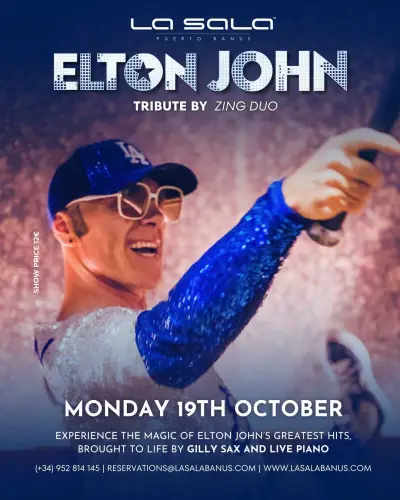 Elton John Tribute à La Sala Banús