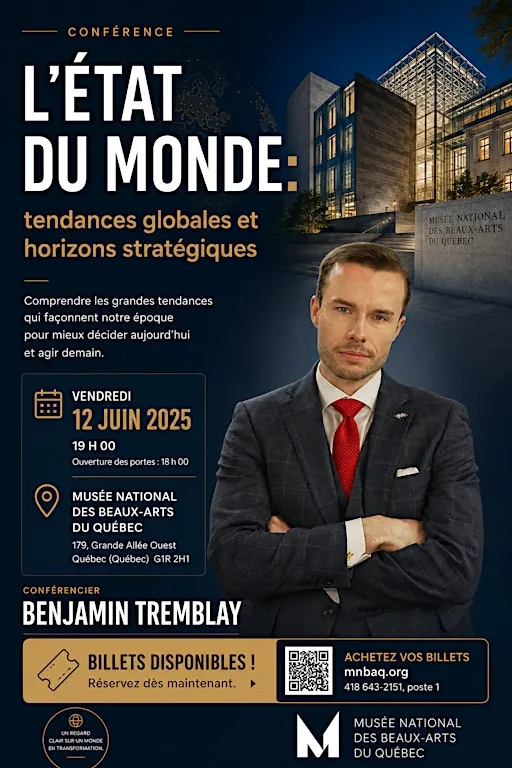 Conférence de Benjamin Tremblay - Musée national des beaux-arts du Québec at Musée national des beaux-arts du Québec