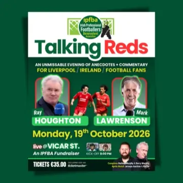 IPFBA Talking Reds at Vicar Street
