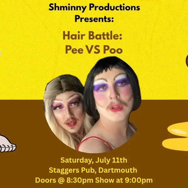 Hair Battle: Pee VS. Poo à Staggers Pub & Grub
