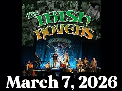 WMCA Presents: The Irish Rovers — Western Manitoba Centennial Auditorium en Western Manitoba Centennial Auditorium