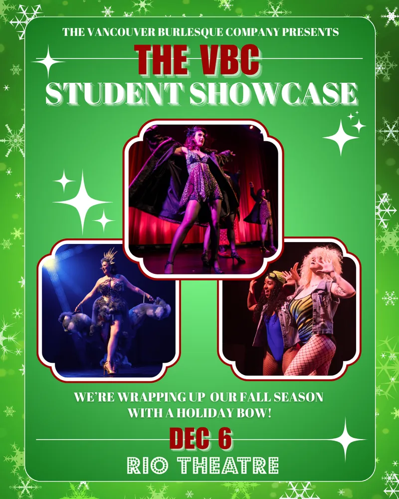 The Vancouver Burlesque Co. December Student Showcase à Rio Theatre
