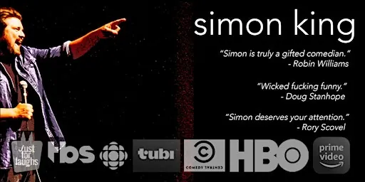 Exceptional stand up comedy - SIMON KING live in COLLINGWOOD