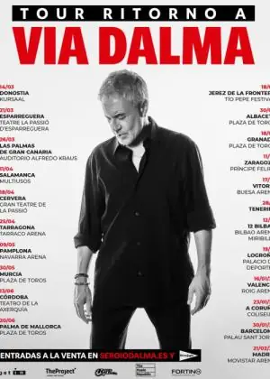Sergio Dalma at Pabellón Príncipe Felipe