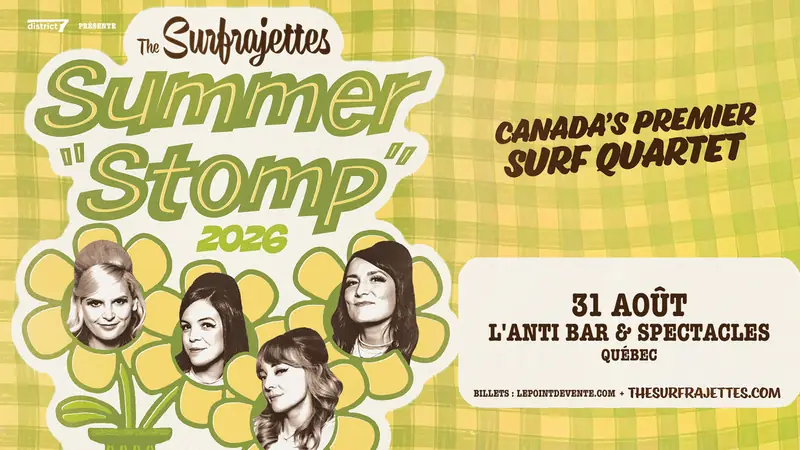 The Surfrajettes at L'Anti Bar & Spectacles