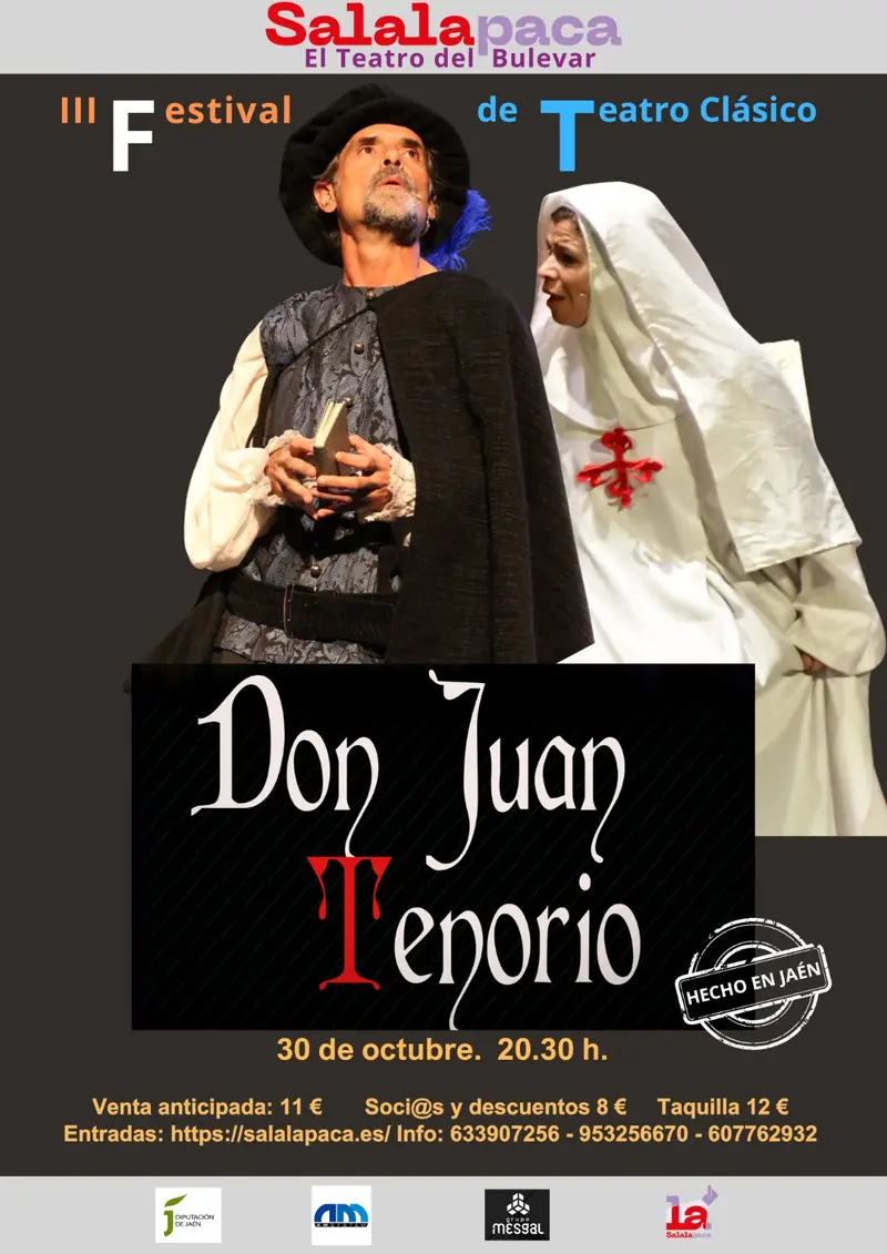 DON JUAN TENORIO en Sala La Paca