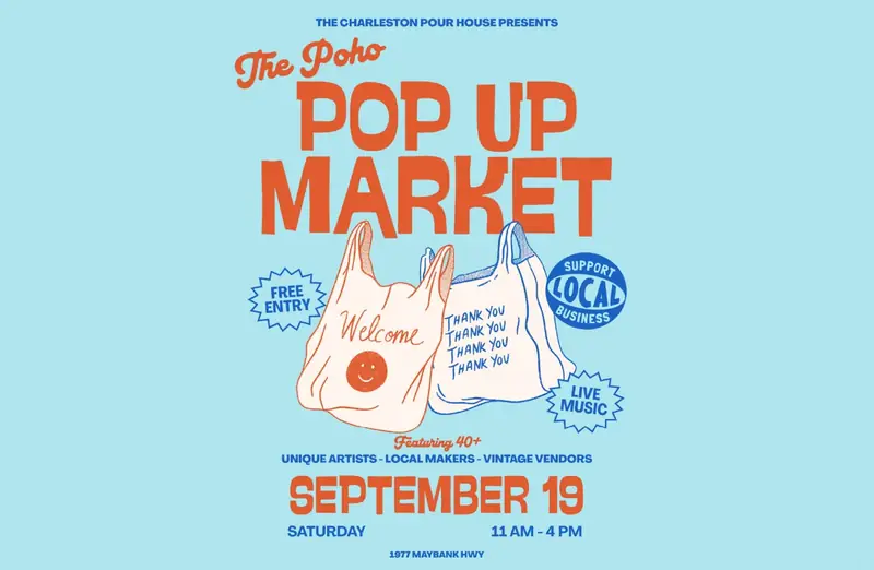 Pop-Up Market à Charleston Pour House