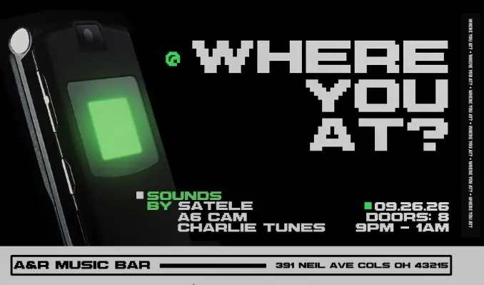 Where You At? - Satele en A&R Music Bar