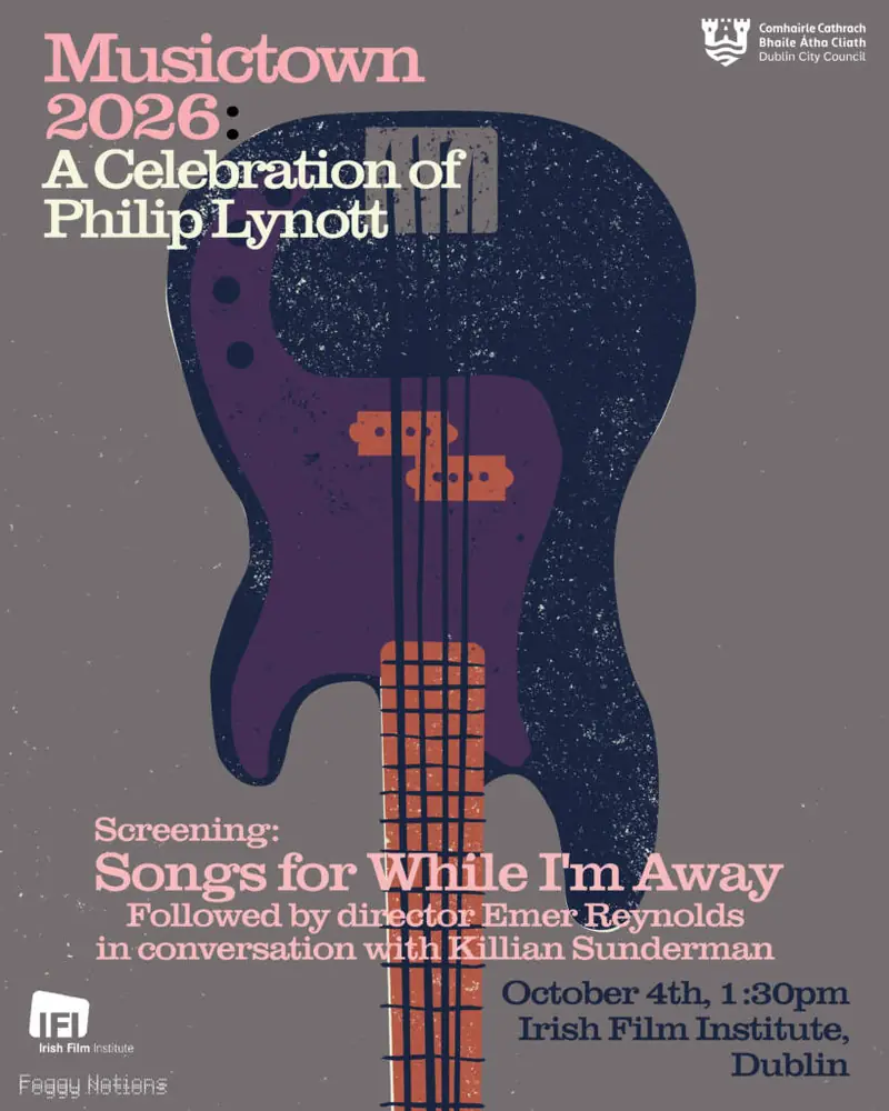SCREENING: SONGS FOR WHILE I’M AWAY FOLLOWED BY LIVE INTERVIEW at musictown_belfast