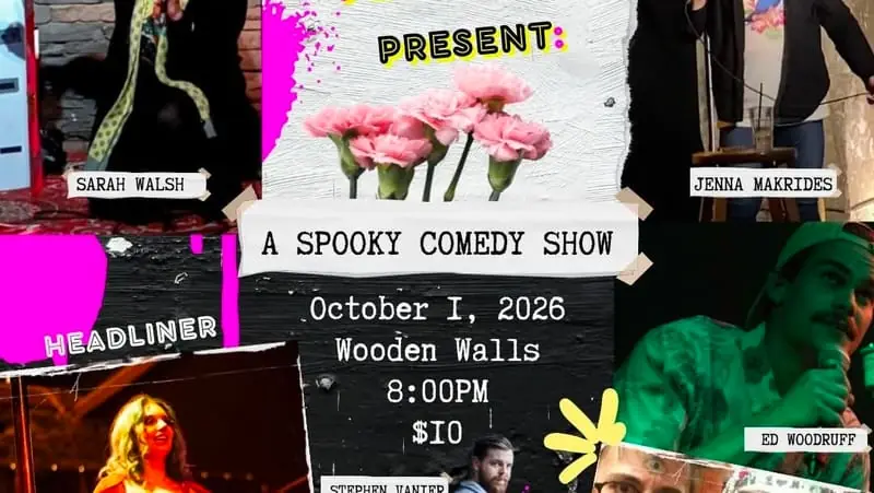 Two Idiots Spooky Show at WOODEN WALLS DISTILLING