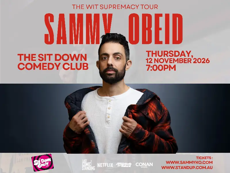 Sammy Obeid à Sit Down Comedy Club