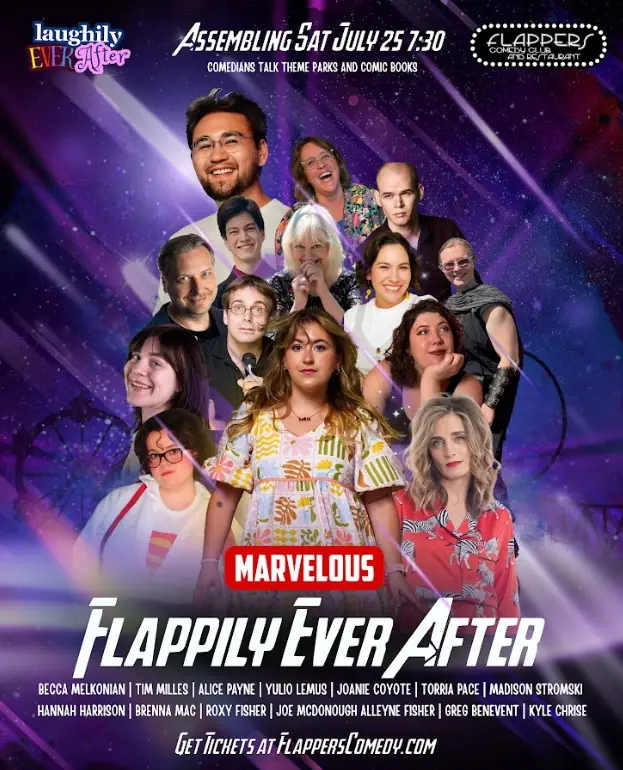 Flappily Ever After: MARVELous à Flappers Comedy Club