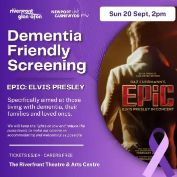 EPIC: Elvis Presley in Concert (12A) Dementia Friendly Screening