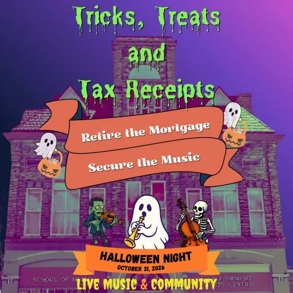 Tricks, Treats and Tax Receipts Fundraiser à Aeolian Hall