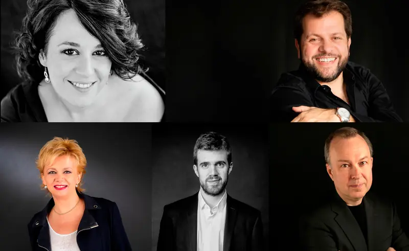 5 elements: Mathéu, Pintó, Padullés, Olivé & Bronevetzky at Palau de la Música Catalana