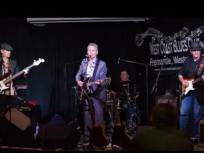 John Smoker & the midnight jammers W.A at Hume Blues Club Inc