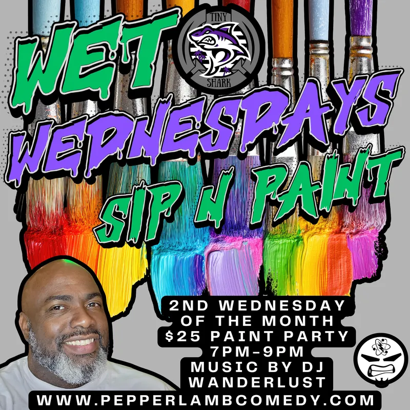 WET WEDNESDAYS - SIP N PAINT