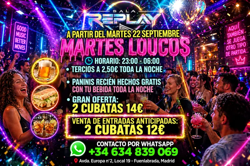Martes at Sala replay