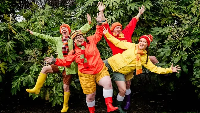 Gathered Together 2026 - Four Go Wild in Wellies à Tramway