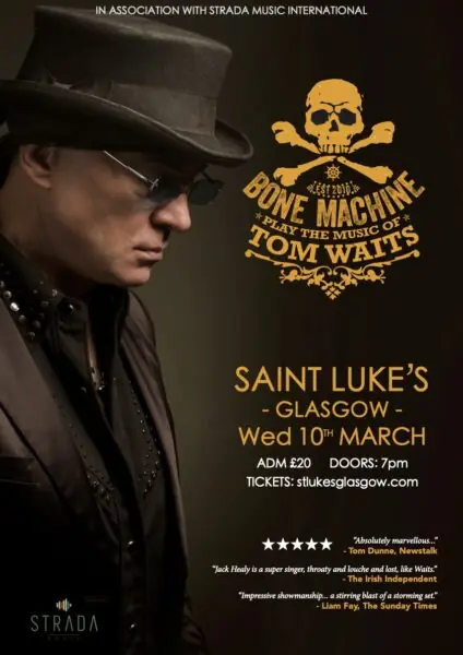 St Luke’s Presents: Bone Machine play the music of Tom Waits à Saint Luke's