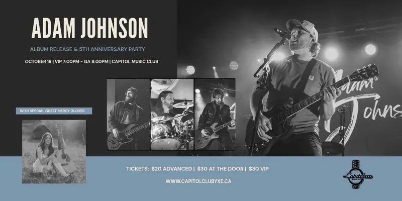 Adam Johnson at Capitol Music Club