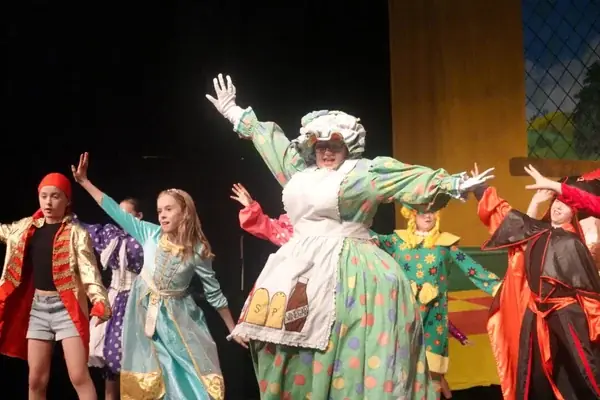 Panto Summer School Performance at The Baths Hall