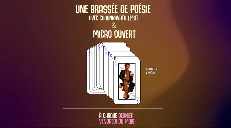 Chhannavath Lmut — A Brew of Poetry & Open Mic · La Brassée