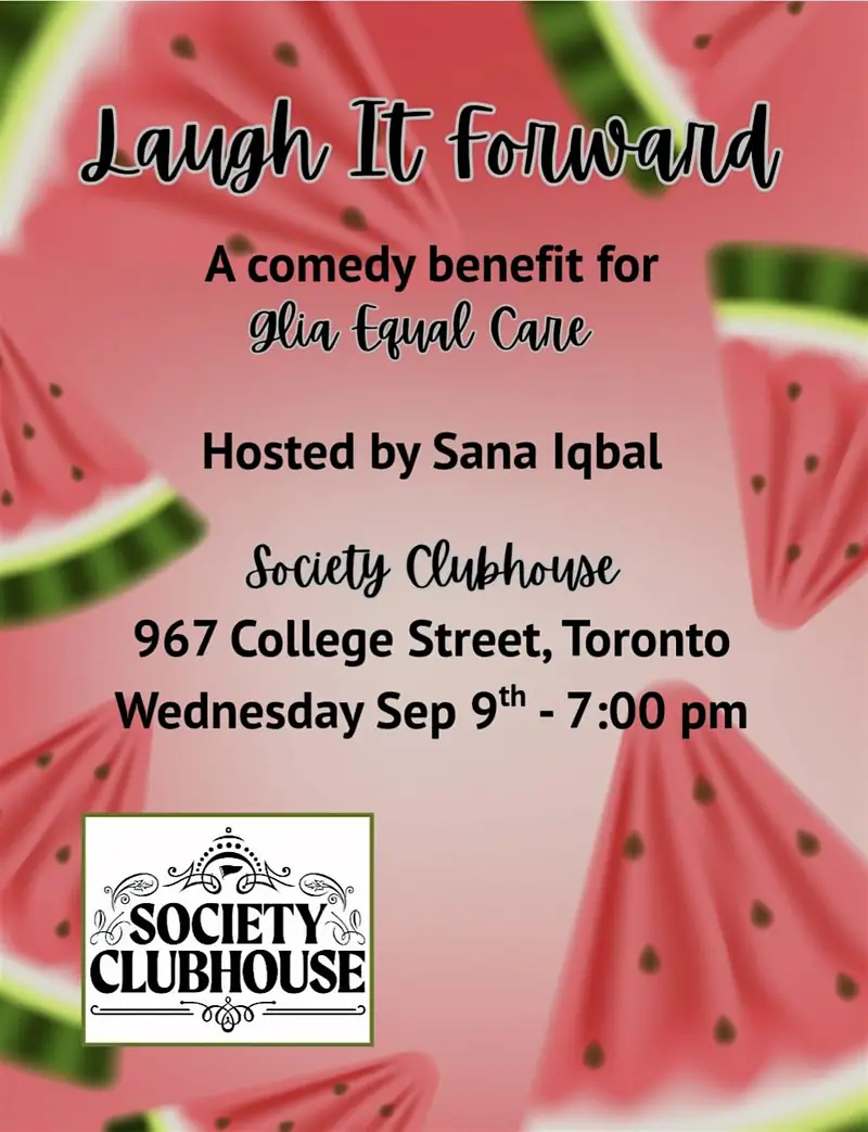 Laugh It Forward at Society Clubhouse