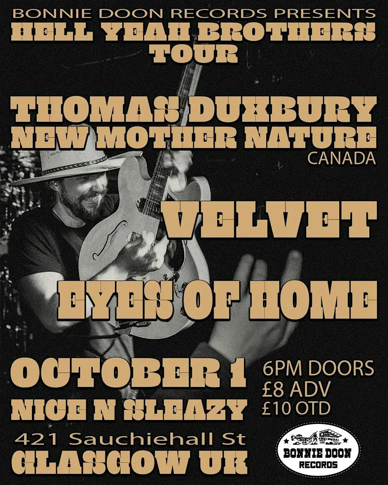 UPSTAIRS GIG – THOMAS DUXBURY