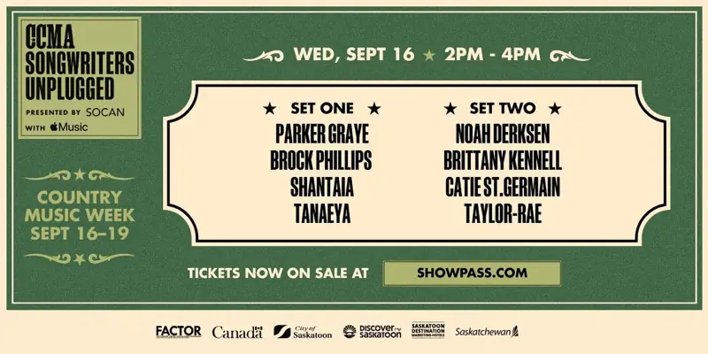 CCMA Songwriters Unplugged 1