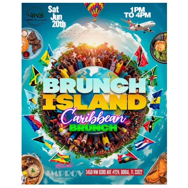 Brunch Island - Caribbean Brunch (Season 1) à Miami Improv Comedy Club