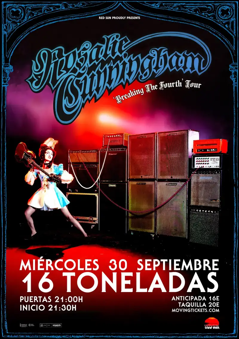 ROSALIE CUNNINGHAM à 16 TONELADAS | ROCK CLUB