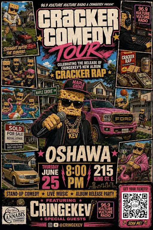 Cracker Comedy Tour at 215 King St E