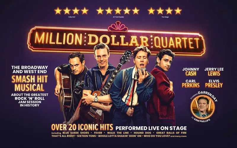 Million Dollar Quartet at His Majesty's Theatre