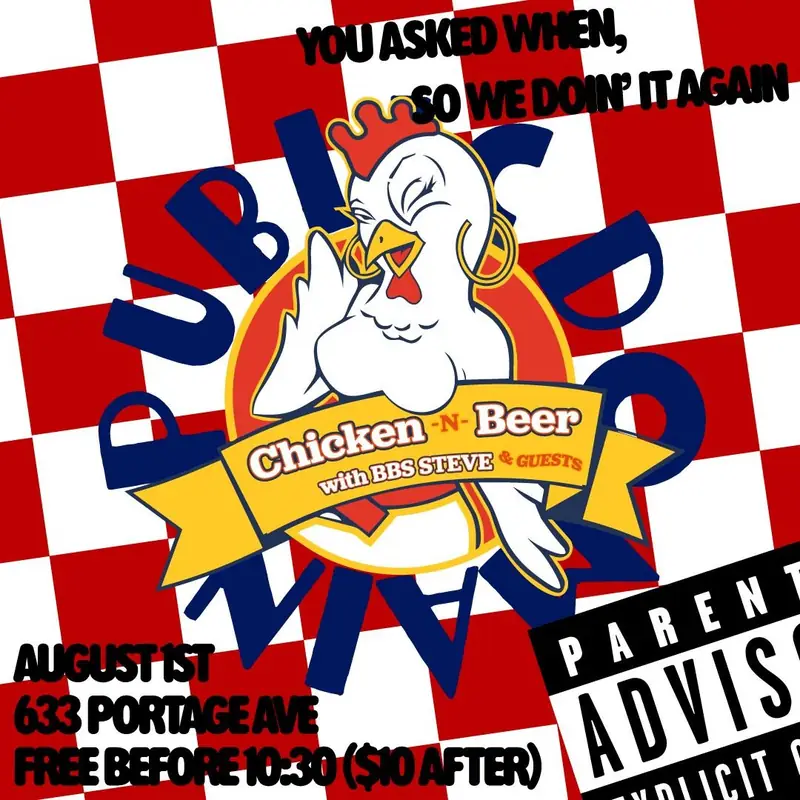 Chicken & Beer (BBS STEVE) à Public Domain