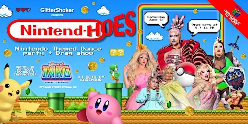 Nintend-HOES: Nintendo Themed Dance Party à House of TARG